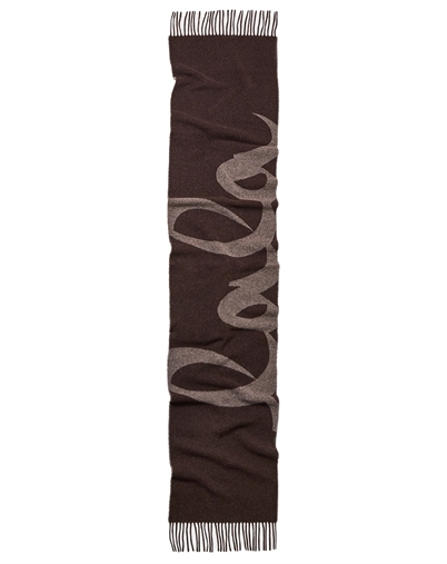 Lala Berlin - Wool Mix Schal - Brown